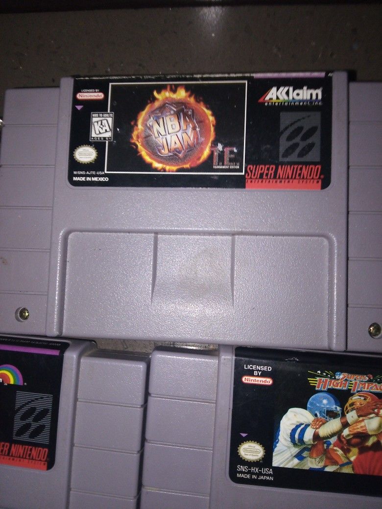 💥🎮SUPER NINTENDO GAMES