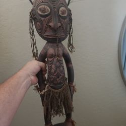 Statue And Mask