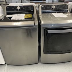 LG top Load Washer And Dryer Set