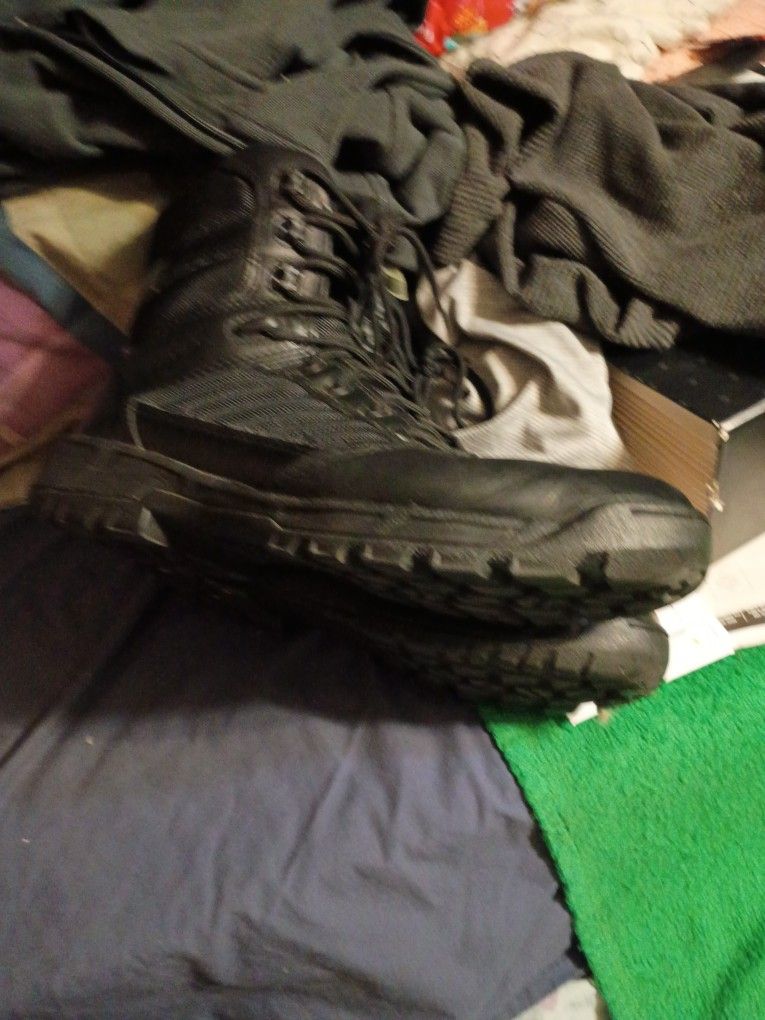 Bates Military Style Boots Size 10 Slightly Used
