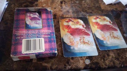 1997 Coca cola Xmas playing cards