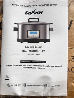Multifunctional Cooker Silver