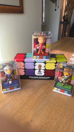 FIFA 2026 WC mascots collectibles
