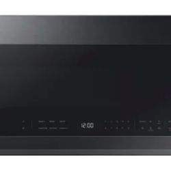 New Samsung - 2.1 Cu. Ft. Over-the-Range Microwave with Sensor Cooking and Wi-Fi Connectivity