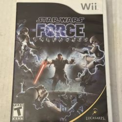 Star Wars The Force Unleashed Wii CIB