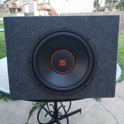 12” JBL subwoofer With Sealed Enclosure