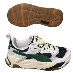 Puma Trinity Black Wine White Size 10