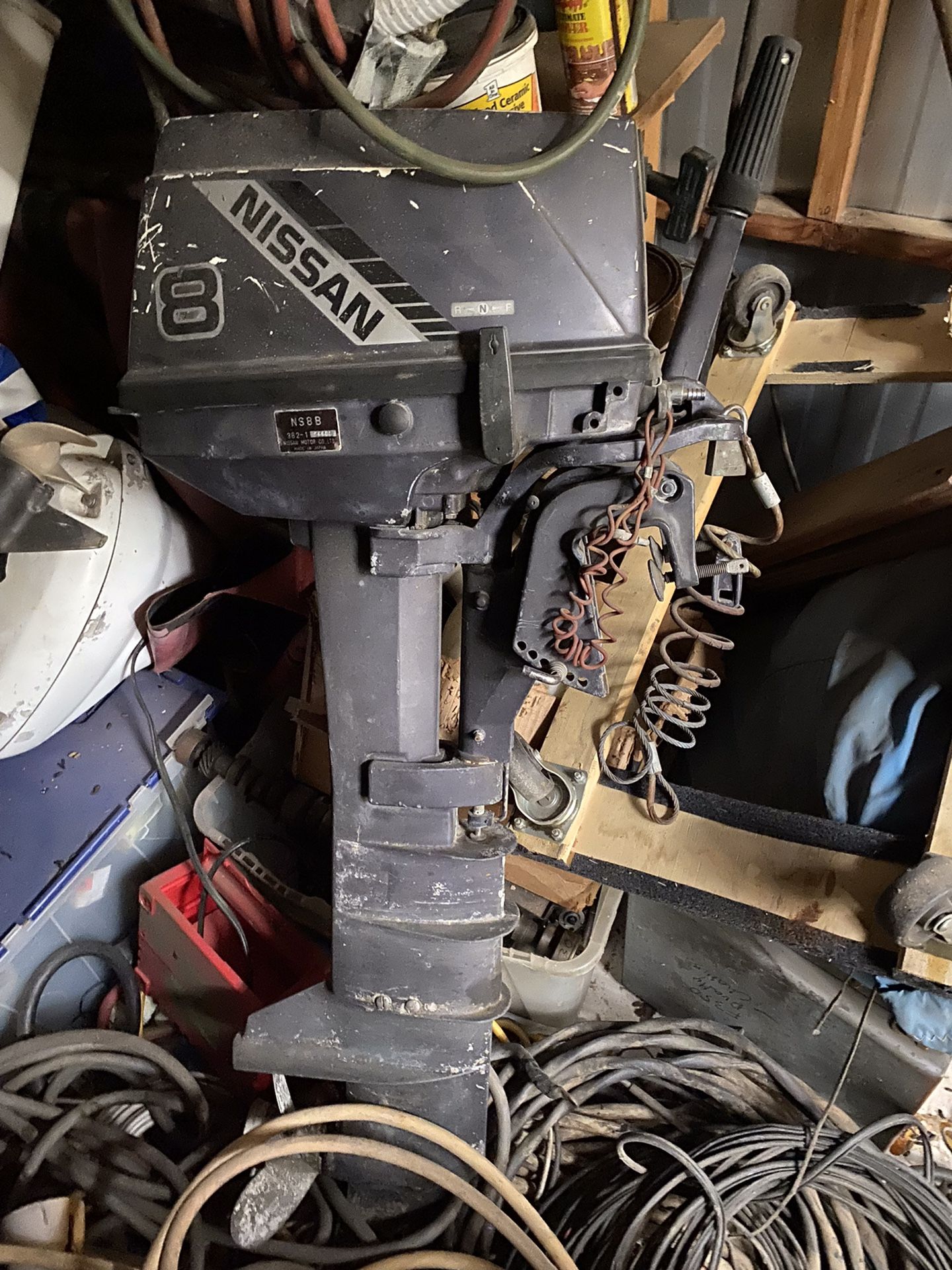 1999 8 Hp Longshaft Outboard