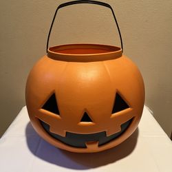 JUMBO XL 16” General Foam Plastics Halloween Pumpkin Pail Candy Bucket