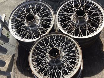 Six Spoke British Rims Spline Inside