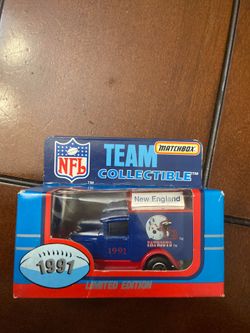 1991 NFL Team Collectible New England