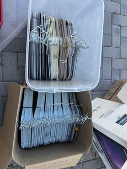 Felt Hangers Like New ~ $5.00 per bundle of 10
