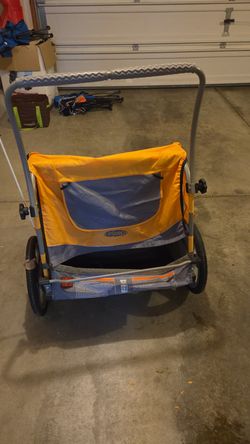 InStep Take 2 Double Child Bike Trailer – 2 Seats – 80 lb Capacity