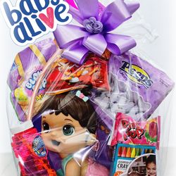 Baby Alive Easter Basket $25