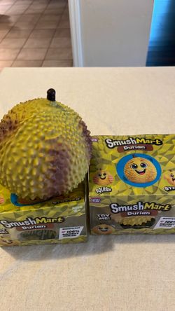 Smush Mart Durian squeezy squishy toy