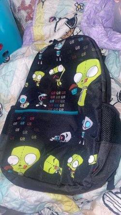 Invader Zim “GIR” Glow in the dark backpack