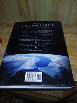 Atlas of Life on Earth Hardcover Book