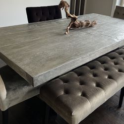 Z GALLERIE DINING TABLE 