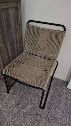 Modern Rope Woven Accent Chair