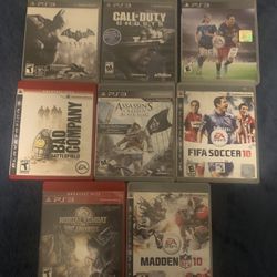 8 PS3 Games