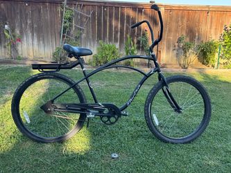 Electra Beach Cruiser Bike – Black w/ Rear Rack