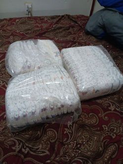 Baby Diapers Bulk Lot – 3 Bags