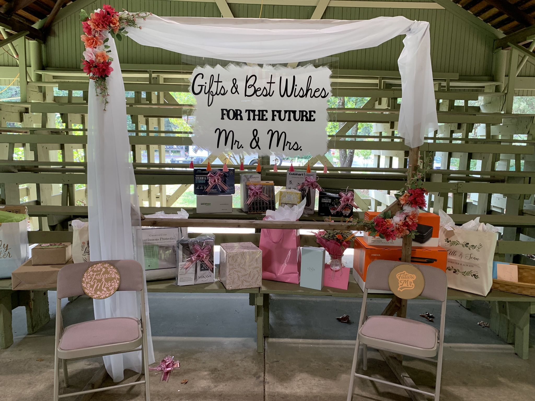 Bridal Shower Sign And Swags