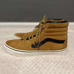 Vans sk8 sale hi tan