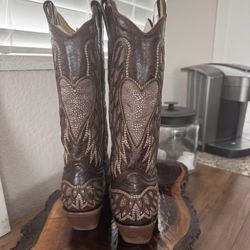Corral Cowgirl Boots 6 1/2