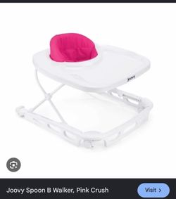 Joovy spoon baby walker activity center in pink