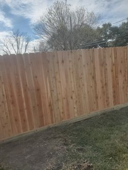 PRIVACY WOODEN FENCES 