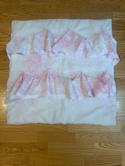 Pretty LoveShackFancy Pottery Barn Teen Summer Dream Ruffle Sham - NEW without Tags