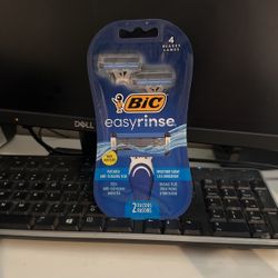 Bic 2 Razor Set Easy rinse New