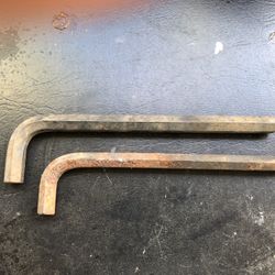 2 BIG ALLEN WRENCHES 