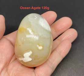Ocean Agate Genuine Stone from Madagascar 120g RARE