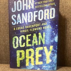 Ocean Prey By John Sanford, Hardcover Novel