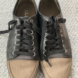 Cole Haan Dark Brown/ Light Brown Lace Up Gym Shoes, Size 11.5