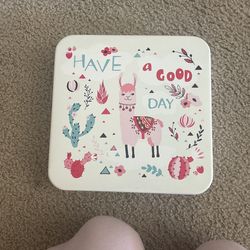 Metal Llama Wall Sign