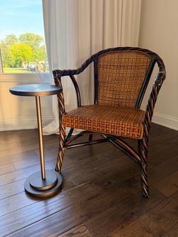 Chair and side table