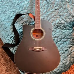 Black Vangoa Guitar.