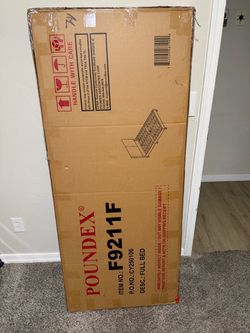 Pounded full size bed