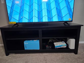 Black TV Stand for 55" in TV up to 65"in
