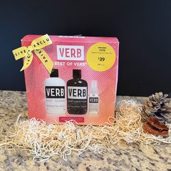 Brand New VERB "Ghost Trio" Hair Care Gift Set