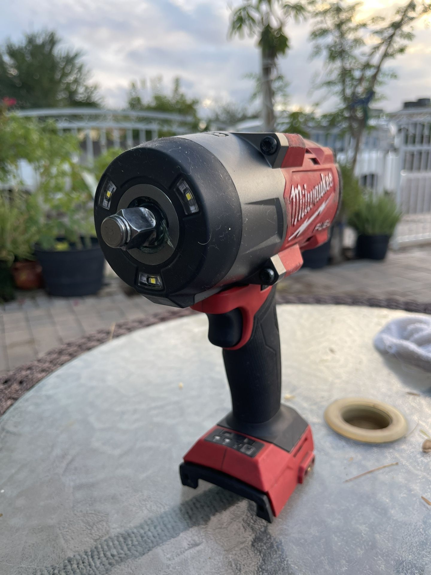 Milwaukee M18 FUEL 18V Lithium-Ion Brushless Cordless 1/2 in. Impact Wrench with Friction Ring (Tool-Only