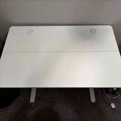 White Standing Desk