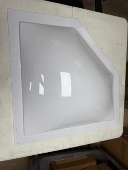 Specialty Recreation NSL2412W White 24" x 12" Neo-Angle RV Skylight