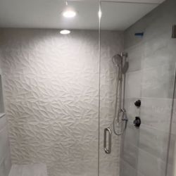 Shower Glass Panel And Door 