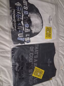 Awful lotta cough syrup both size L