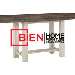  Brewgan Two-tone Counter Height Dining Table

