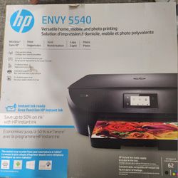 All In One Color Photo Printer HP Envy 5540